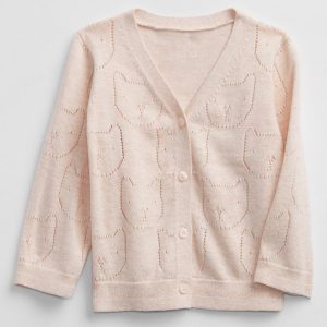 GAP.  Suéter / Cardigan Blush Kitty.