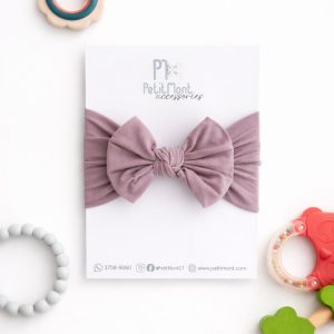 Headband Clásica Lisa Unitalla - Malva