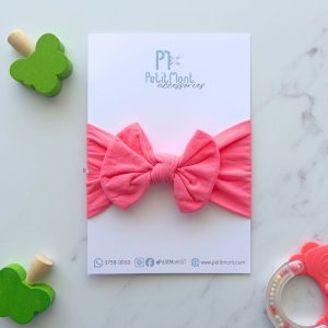Headband Clásica Lisa Unitalla- Flamingo