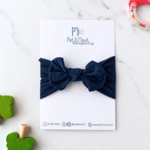 Headband Clásica Lisa Unitalla- Azul Navy