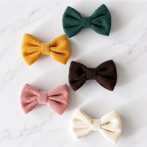 Set de 5 mini Ganchitos.  Rib Knit